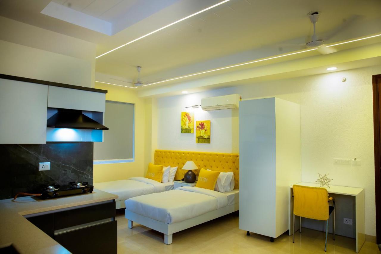 Lime Tree Luxury Studio - Service Apartment Near Artemis Hospital ,Gurgaon Buitenkant foto